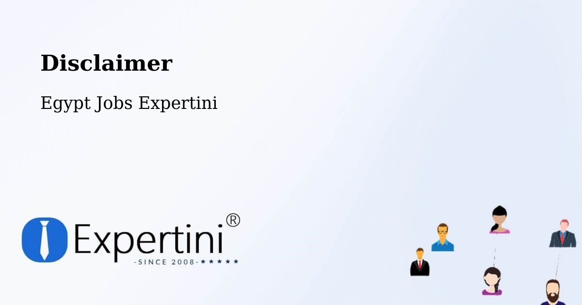 Disclaimer – Abnūb - Egypt Jobs Expertini