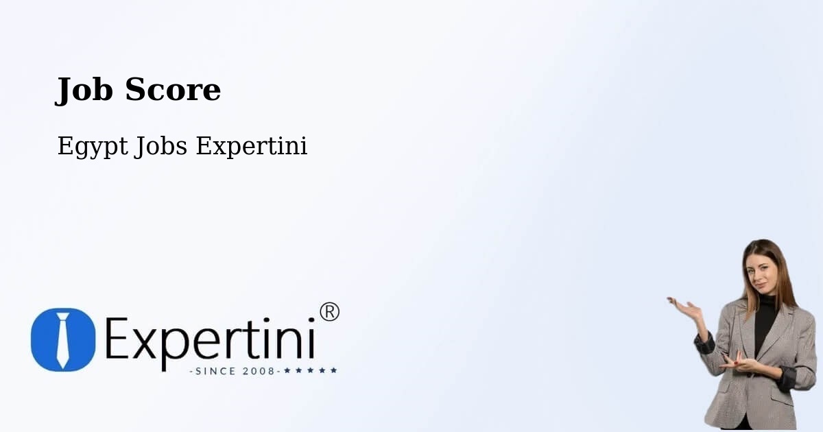 Job Score & Job Description Score Tool – Abnūb - Egypt Jobs Expertini