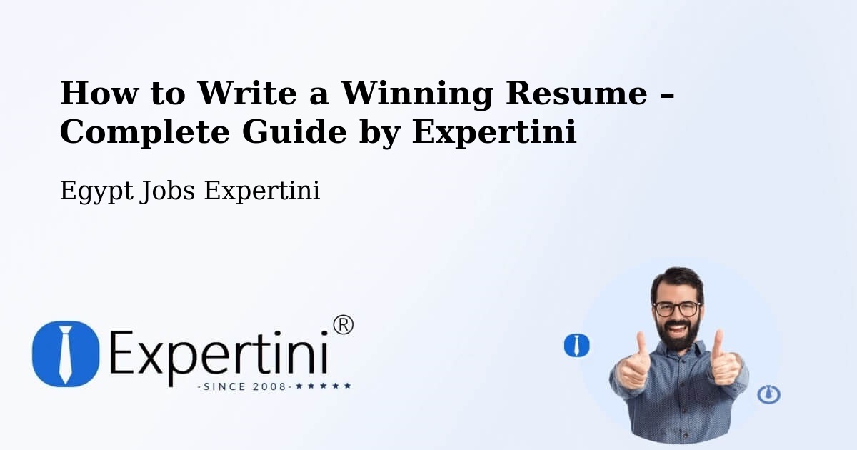 Resume Writing Guide for Job Seekers – Abnūb - Abnūb, Egypt Jobs Expertini